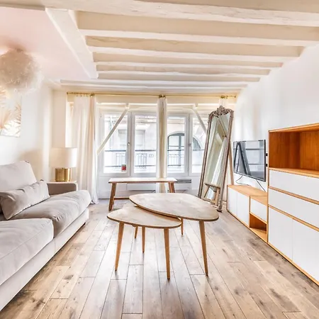 Charming Flat Montorgueil 아파트 파리