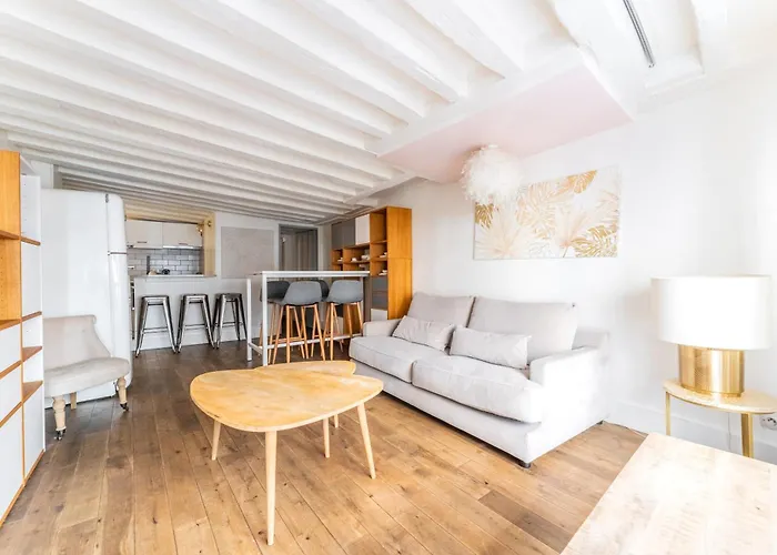 Charming Flat Montorgueil Daire *